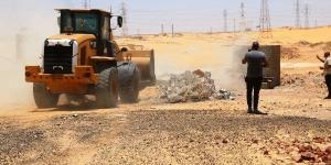 إزالة 21 حالة تعدٍ بالمرحلة الثانية من الموجة 29 في أسوان
