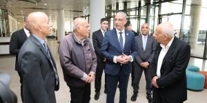 محافظ الجيزة يزور مركز مجدي يعقوب العالمي للقلب بحدائق أكتوبر