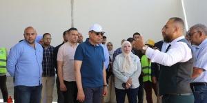 محافظ المنيا يتفقد الأعمال الإنشائية لمحطات تنقية المياه بالظهير الصحراوي بسمالوط