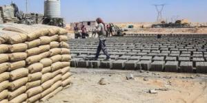 سعر الأسمنت اليوم الأربعاء 10 - 6 - 2026.. متوسط الطن 4 آلاف جنيه