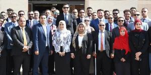 وزير الشباب يلتقي ممثلي "اتحاد بشبابها" قبيل زيارتهم لمركز معلومات مجلس الوزراء