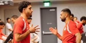 تدريبات استشفائية وبدنية للاعبي منتخب مصر بفندق الإقامة.. صور