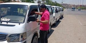 الجيزة.. ضبط 797 مخالفة سرفيس خلال أسبوع