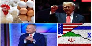 أحمد موسى: أمريكا تتعامل مع بعثة منتخب إيران وكأنهم في سجن جوانتانامو.. اتحاد منتجي الدواجن: المصريون يستهلكون 5 ملايين فرخة و40 مليون بيضة يوميا| اخبار التوك شو