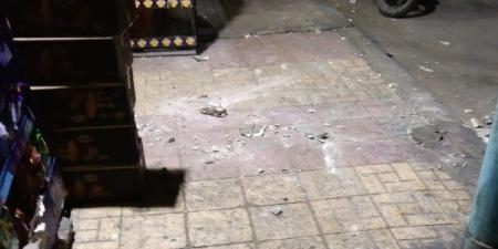 سقوط جزء من شرفة عقار بمنطقة اللبان دون إصابات