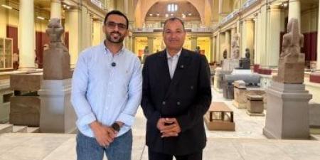 هشام الليثي: المتحف المصري بالتحرير به أكثر من 250 ألف قطعة أثرية