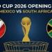المكسيك ضد جنوب أفريقيا.. موعد مباراة كأس العالم والقناة الناقلة والمعلقين