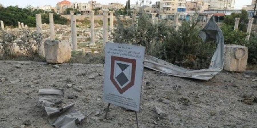 موقع تراثي لبناني يتضرر جراء القصف الإسرائيلي
