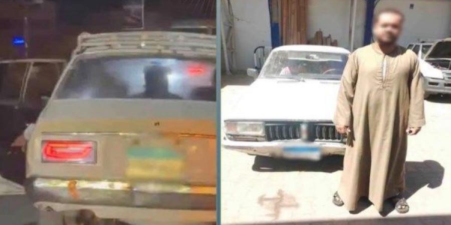 القبض على شخص استعرض بسيارته في سوهاج