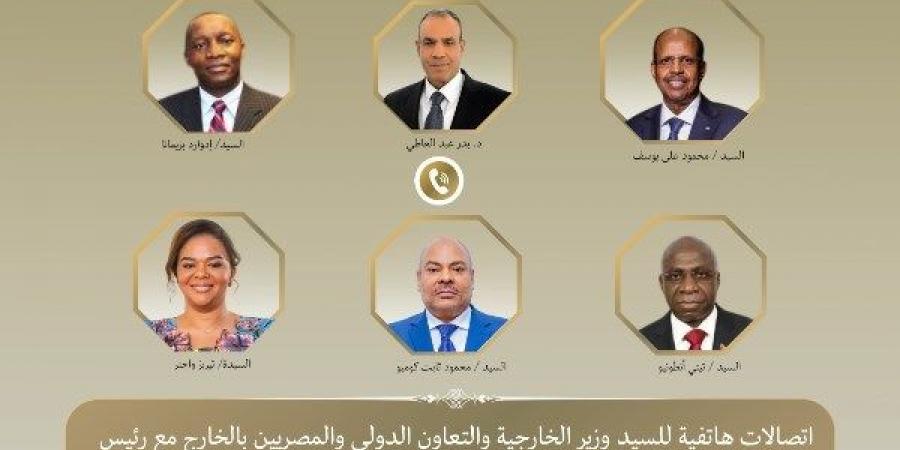 وزير الخارجية يبحث مع رئيس مفوضية الاتحاد الأفريقي تعزيز العمل المشترك
