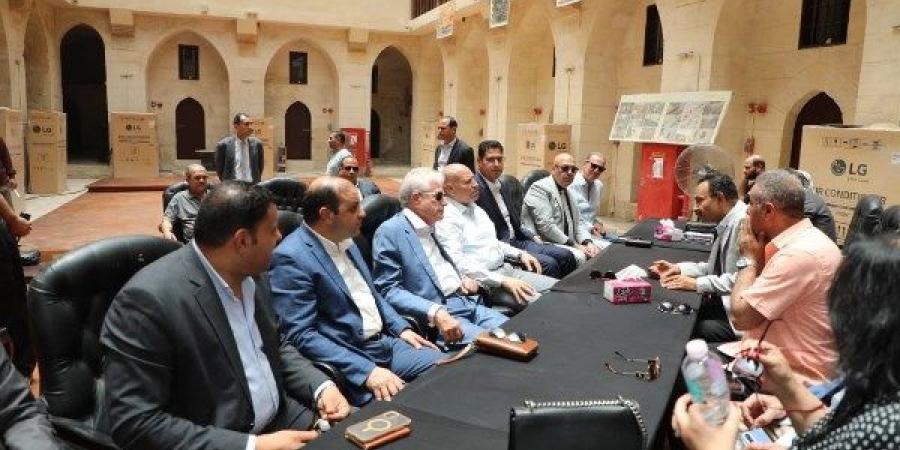 صابر وفودة يتفقدان مشروعات تطوير القاهرة التراثية والتاريخية