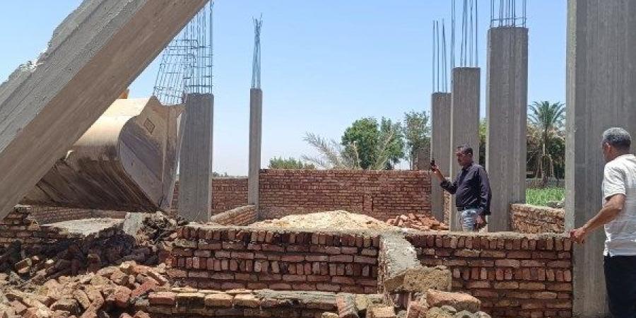 استرداد 66 ألف متر أراضي دولة مخصصة مقابر في حملة مكبرة بقوص في قنا