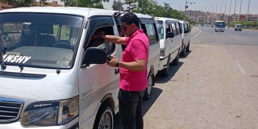 الجيزة.. ضبط 797 مخالفة سرفيس خلال أسبوع