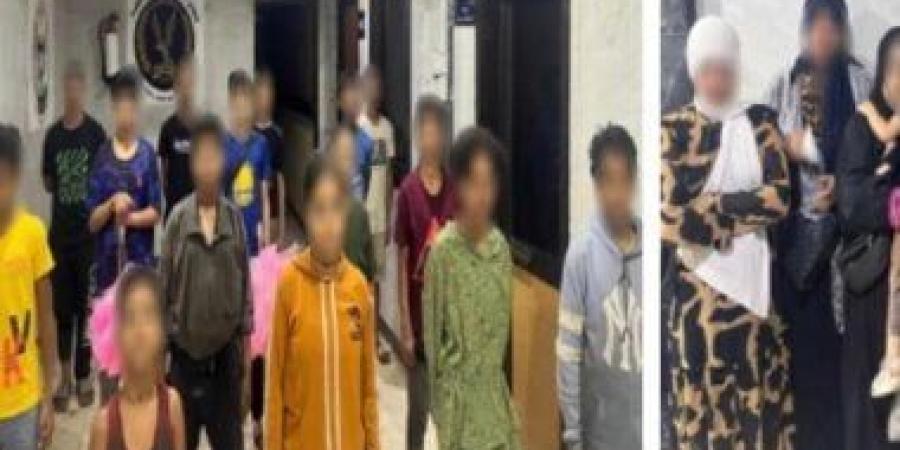 الداخلية تضبط 9 أشخاص لتسولهم بالأطفال فى الجيرة