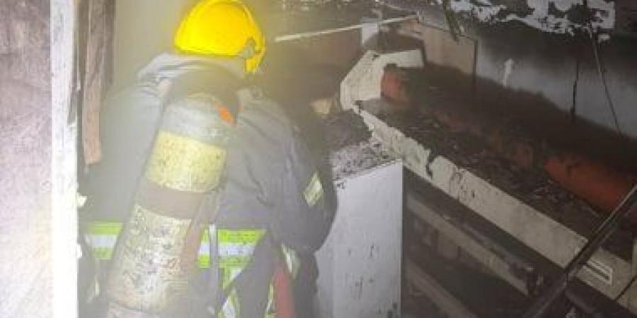 المعاينة تكشف تفاصيل حريق أستوديو مصر الجديدة